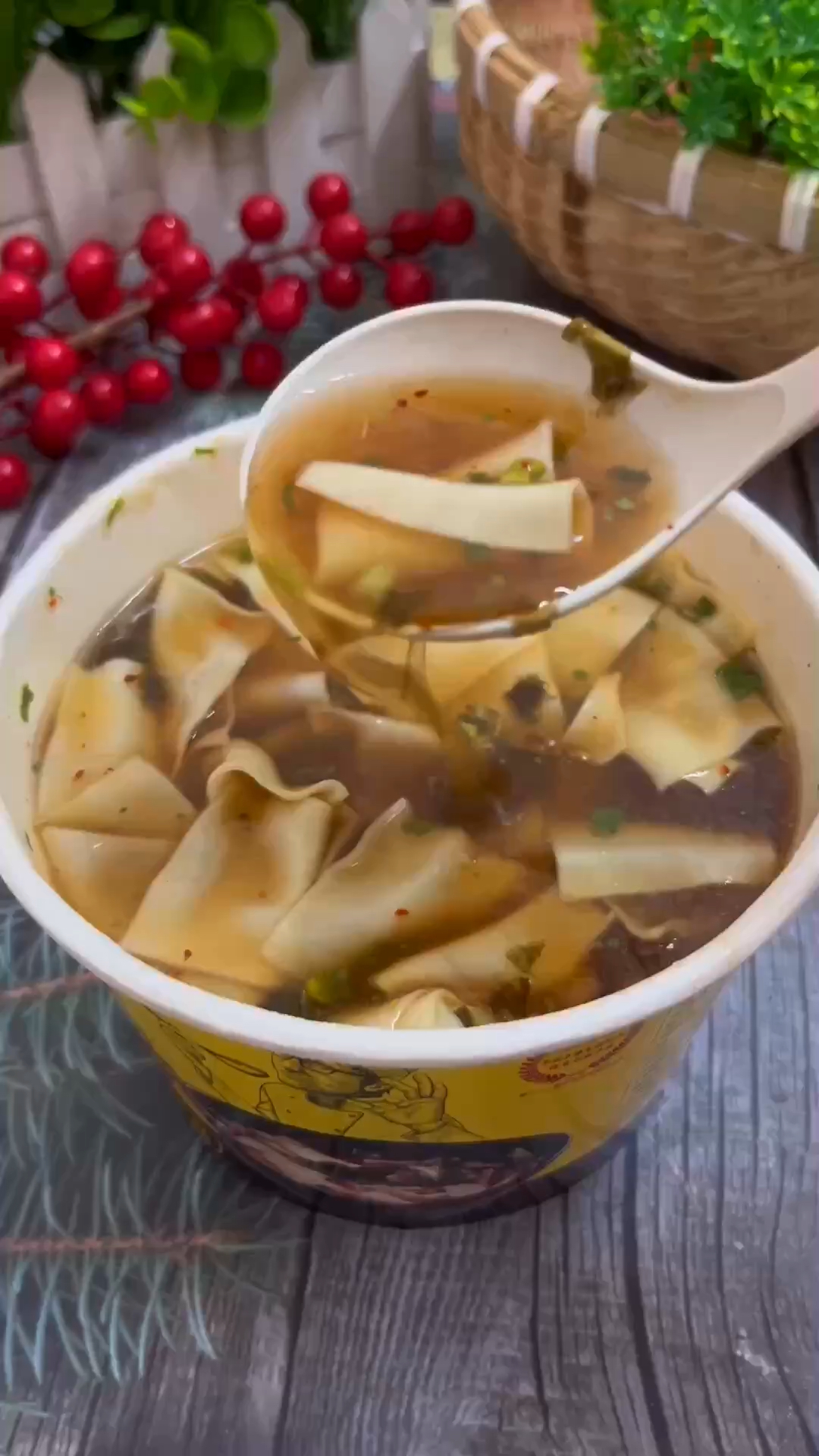 如果你早上来不及做早餐,可以试试这个酸汤面叶,味道酸爽好吃