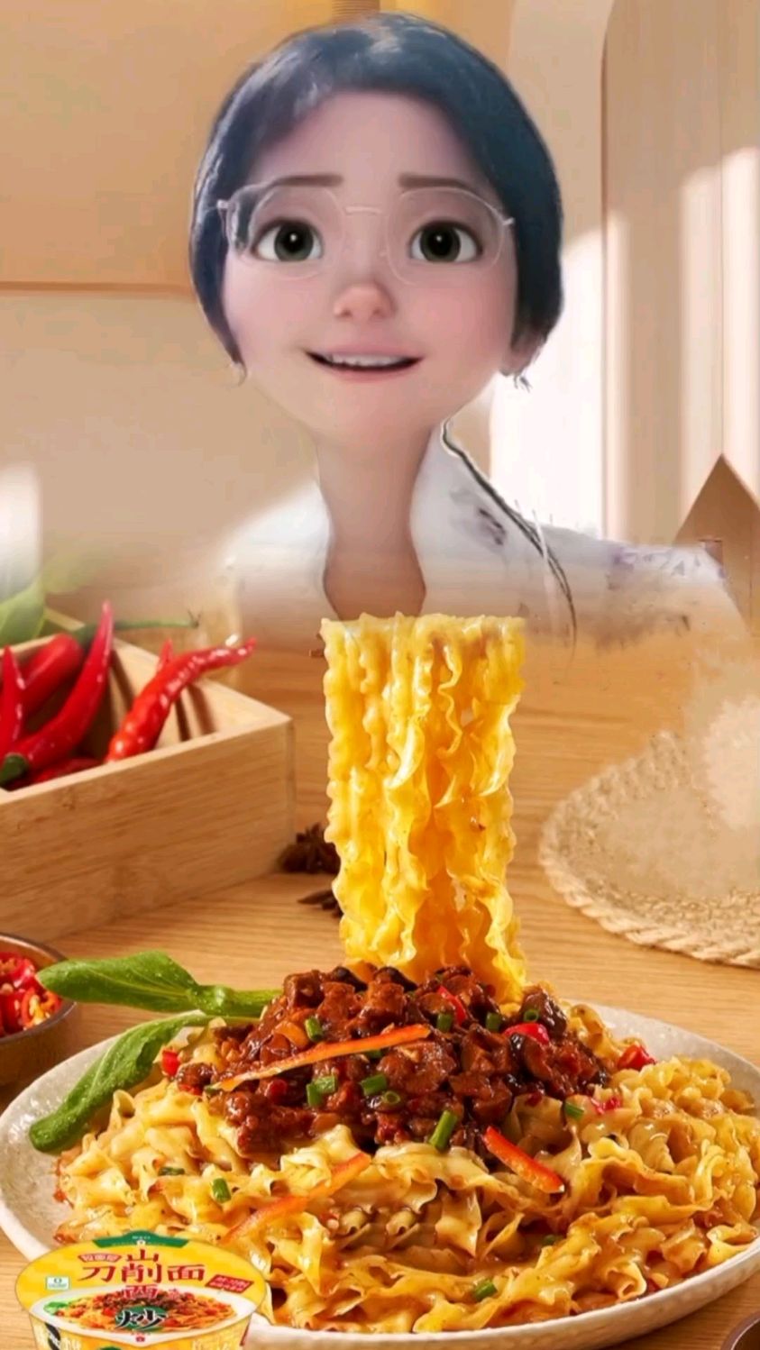 今麦郎山西刀削面,真的太香太好吃了!