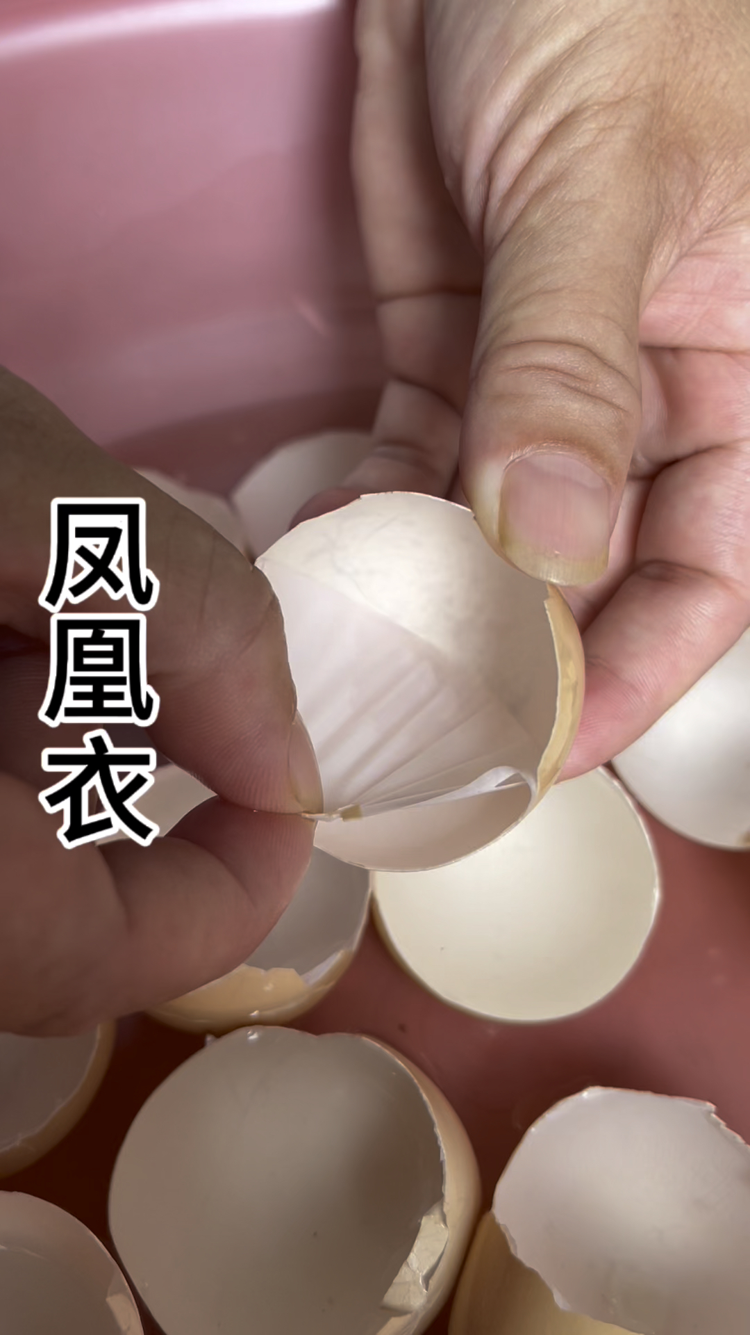 没想到鸡蛋壳里面的这层薄膜有这么大的作用,它被称为“凤凰衣”