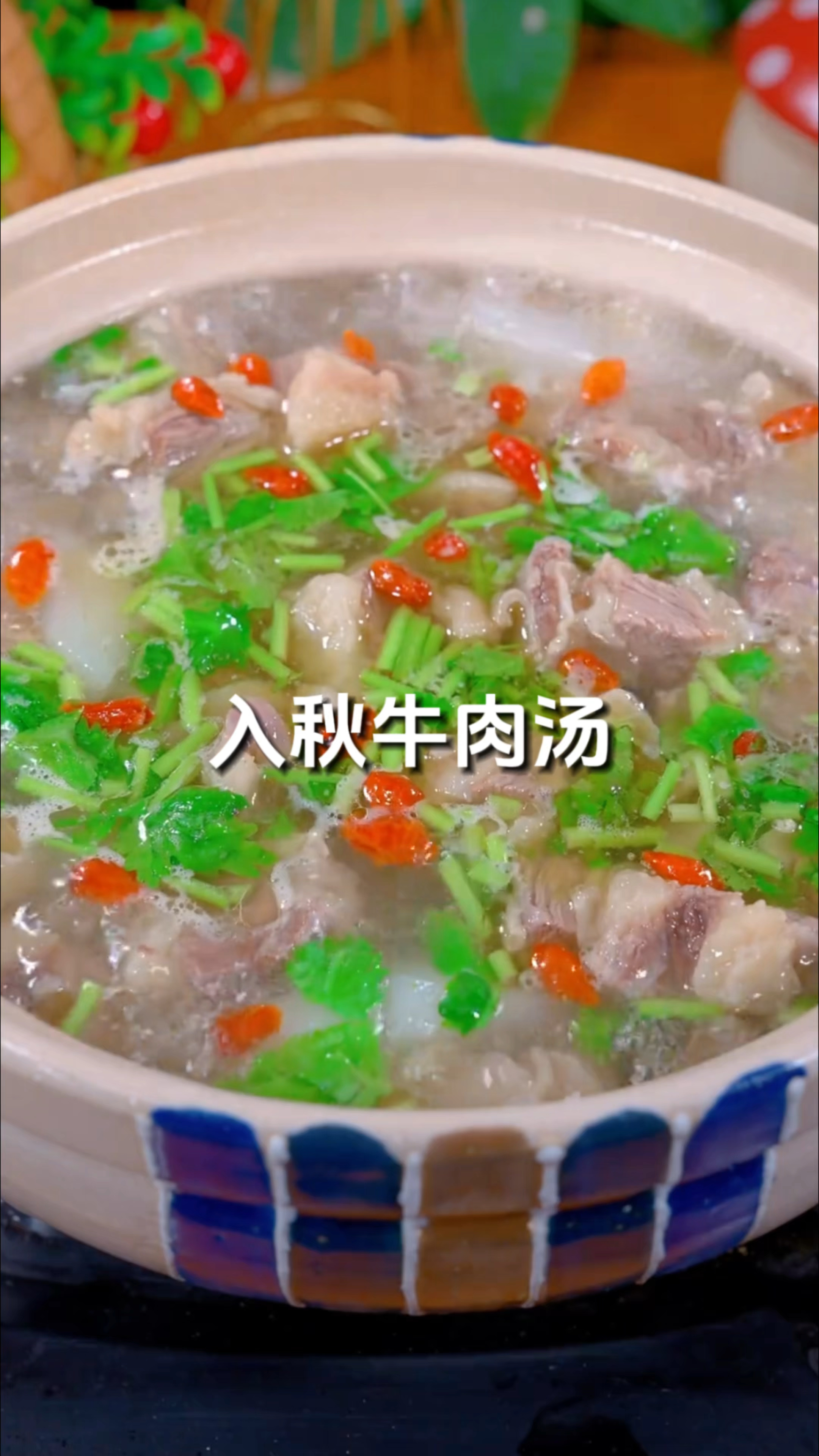 为了冬天不穿秋裤,我家一到秋天就要炖这个牛肉汤,好喝又简单