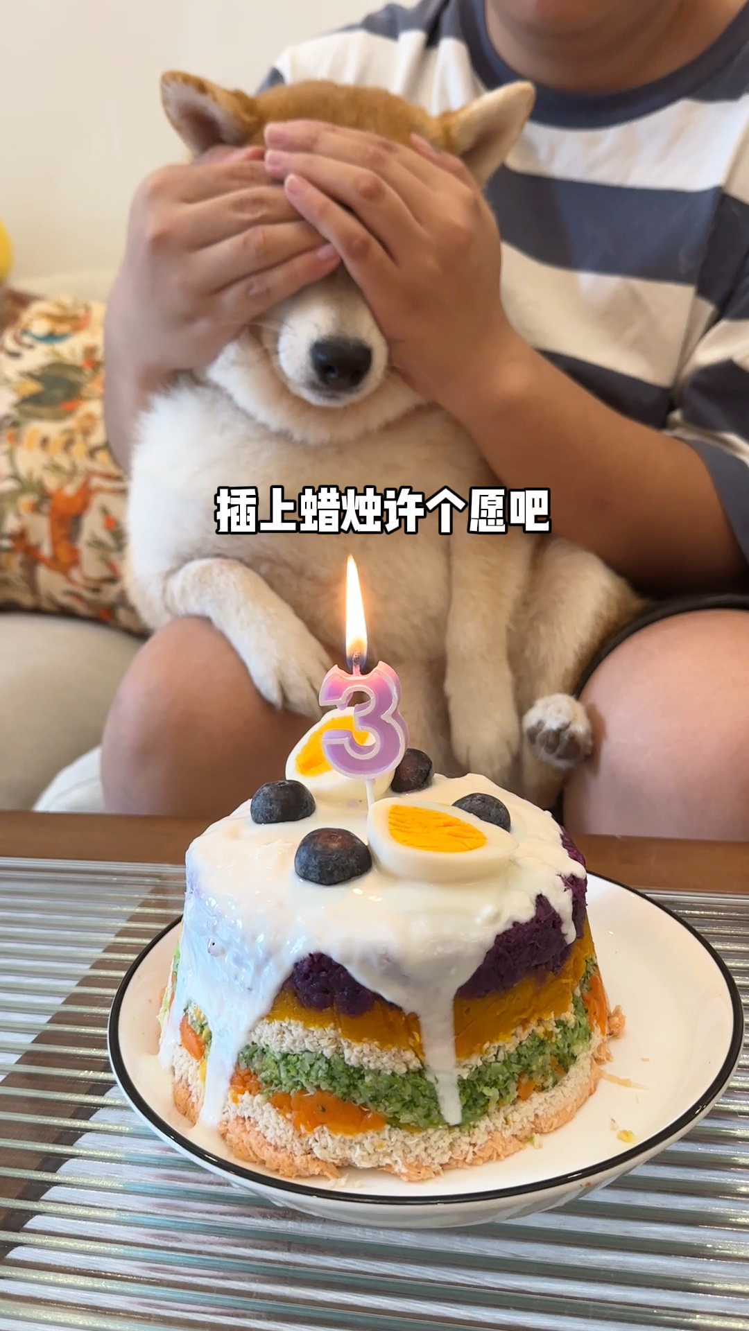 祝我的小狗生日快乐!!
