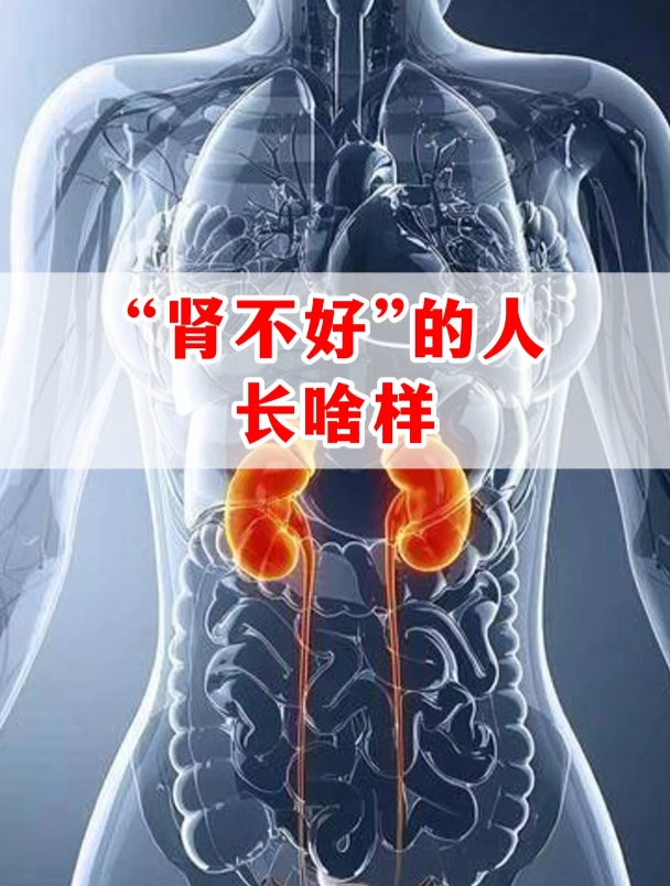 “肾不好”的人长啥样