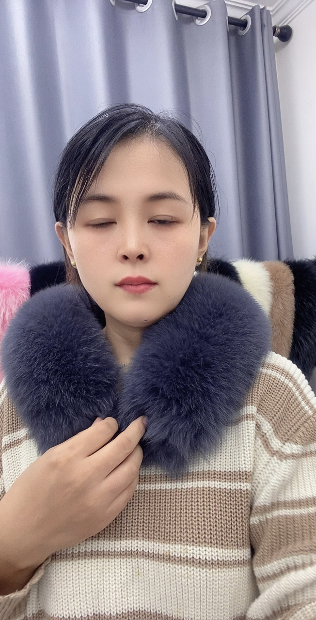 狐狸毛领真毛,羽绒服 派克服 棉服皆可佩戴