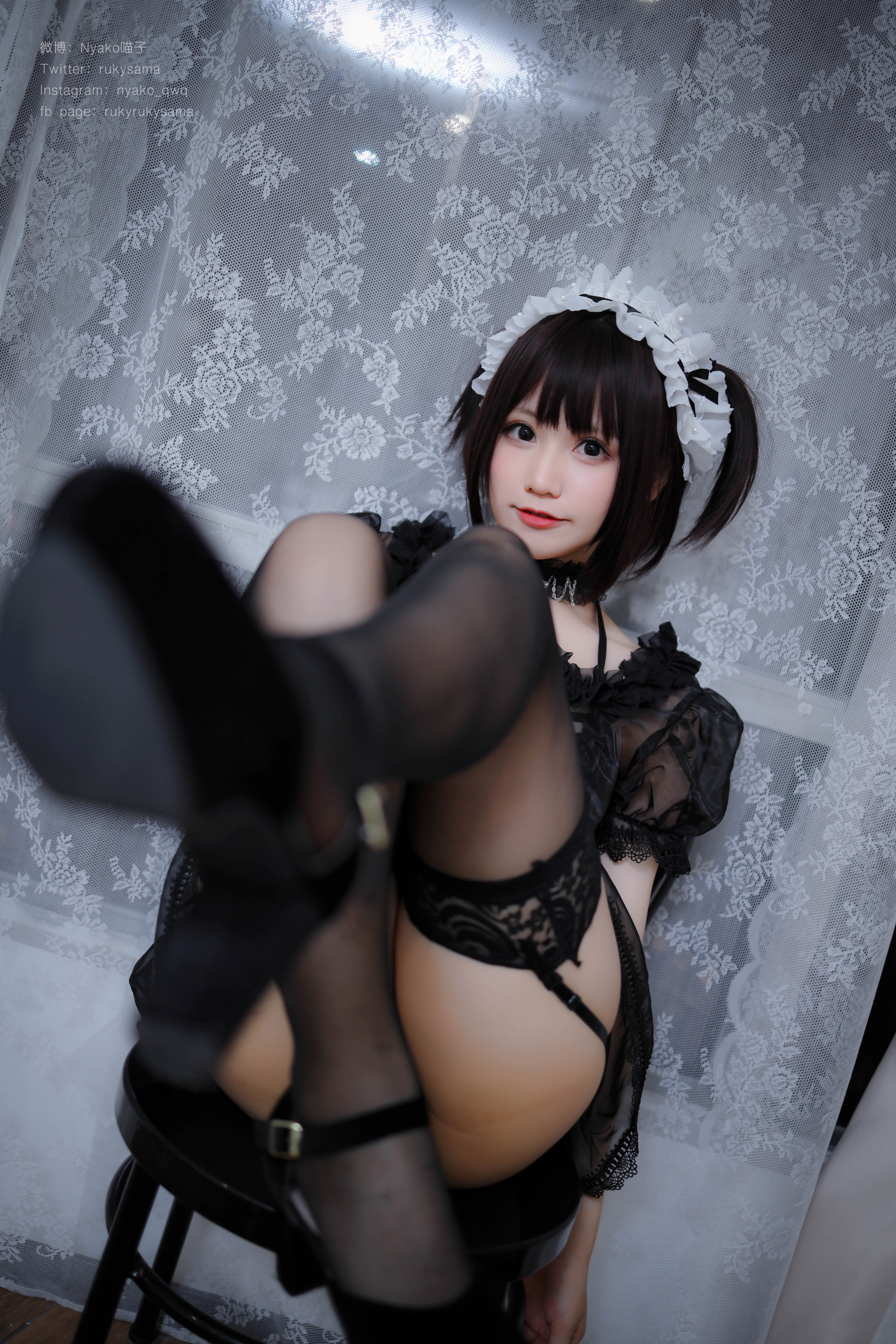 图片[63]-Nyako喵子 NO.016 – メイドーさんは働[128P+8V980M]-六色网