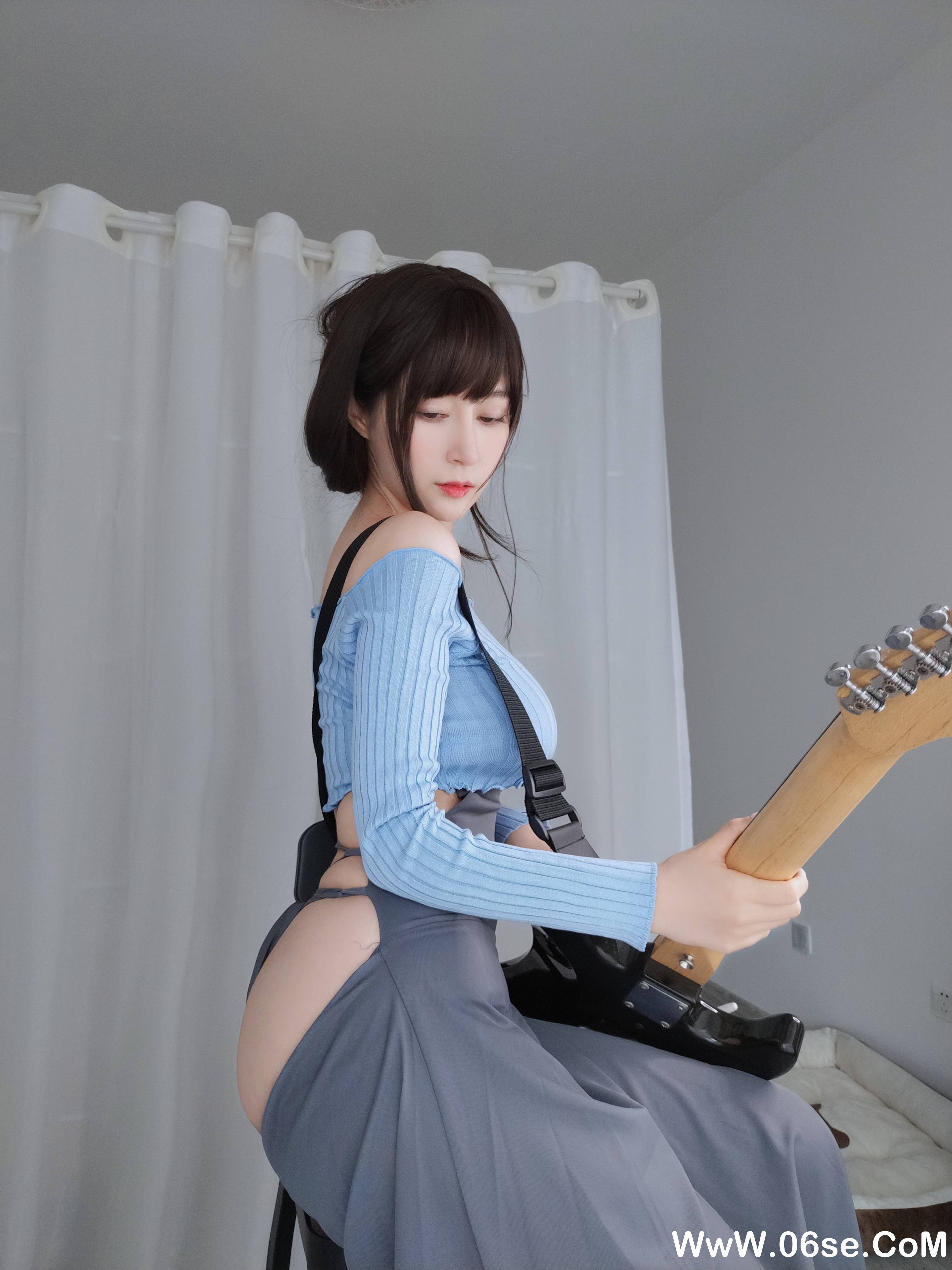 图片[47]-Coser小姐姐白银 NO.093 – 吉他妹妹 [164P888M]-六色网