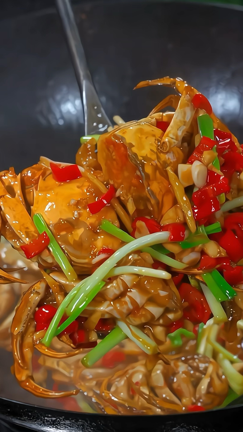 简简单单的香辣炒螃蟹,真的特别好吃哦#家常菜