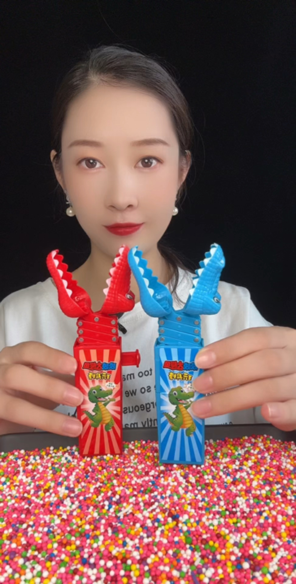 今天吃小鳄鱼了,