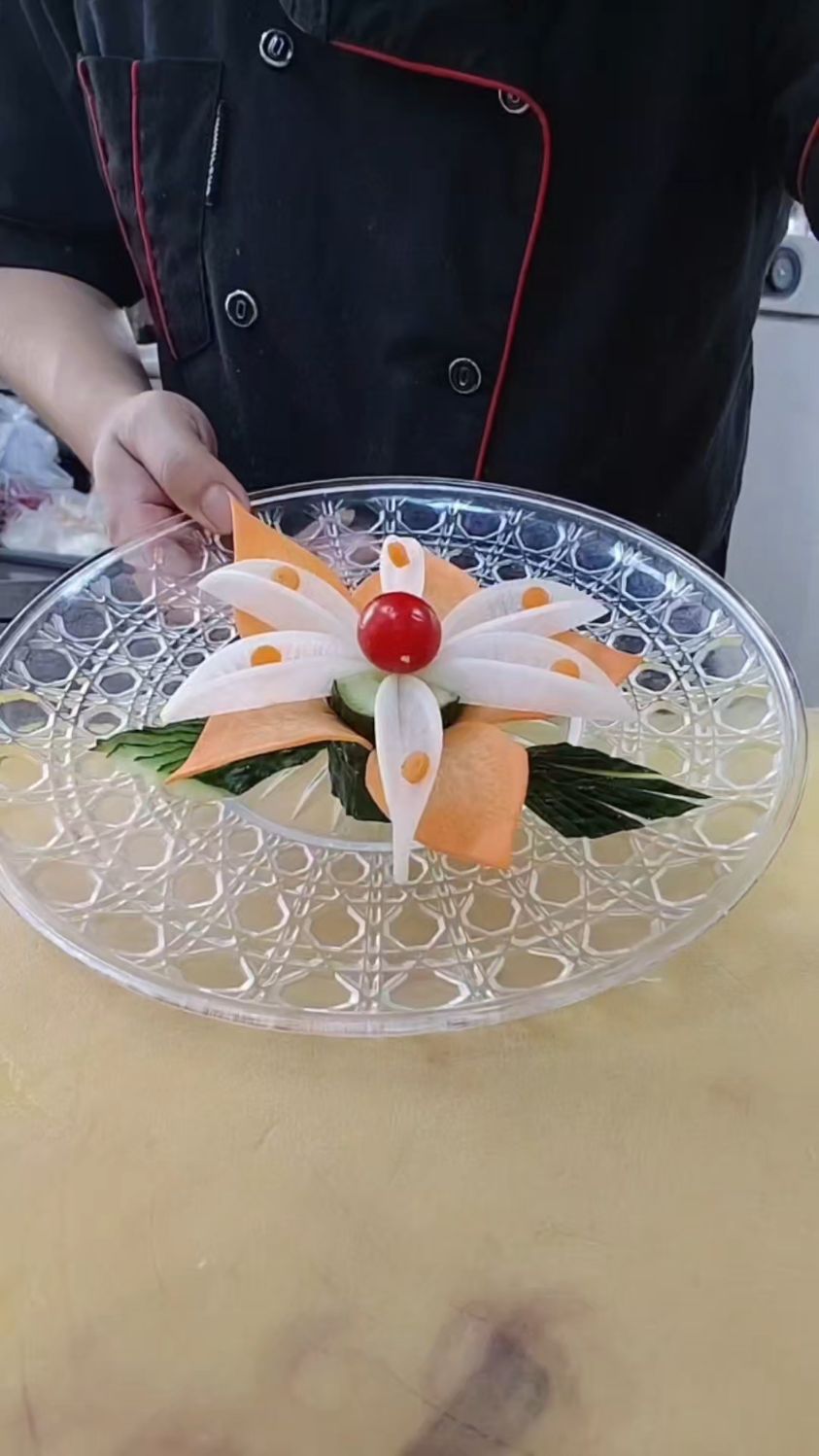 在家不会装饰菜肴,像我这样简单好看,易学