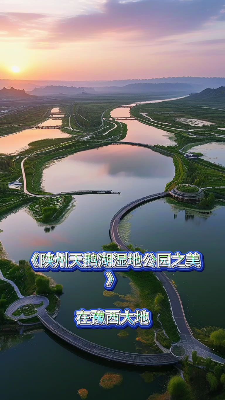 《陕州天鹅湖湿地公园之美》