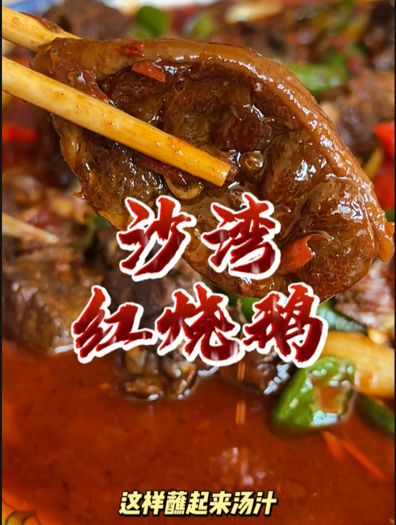 沙湾红烧鹅做得真攒劲!200一份满满三大盘!再来一个然窝子牛批