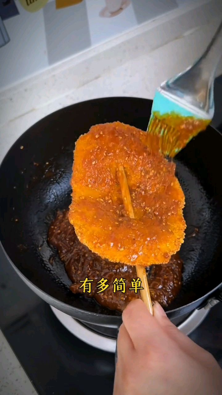 孩子想吃鸡肉排,自己在家也能做