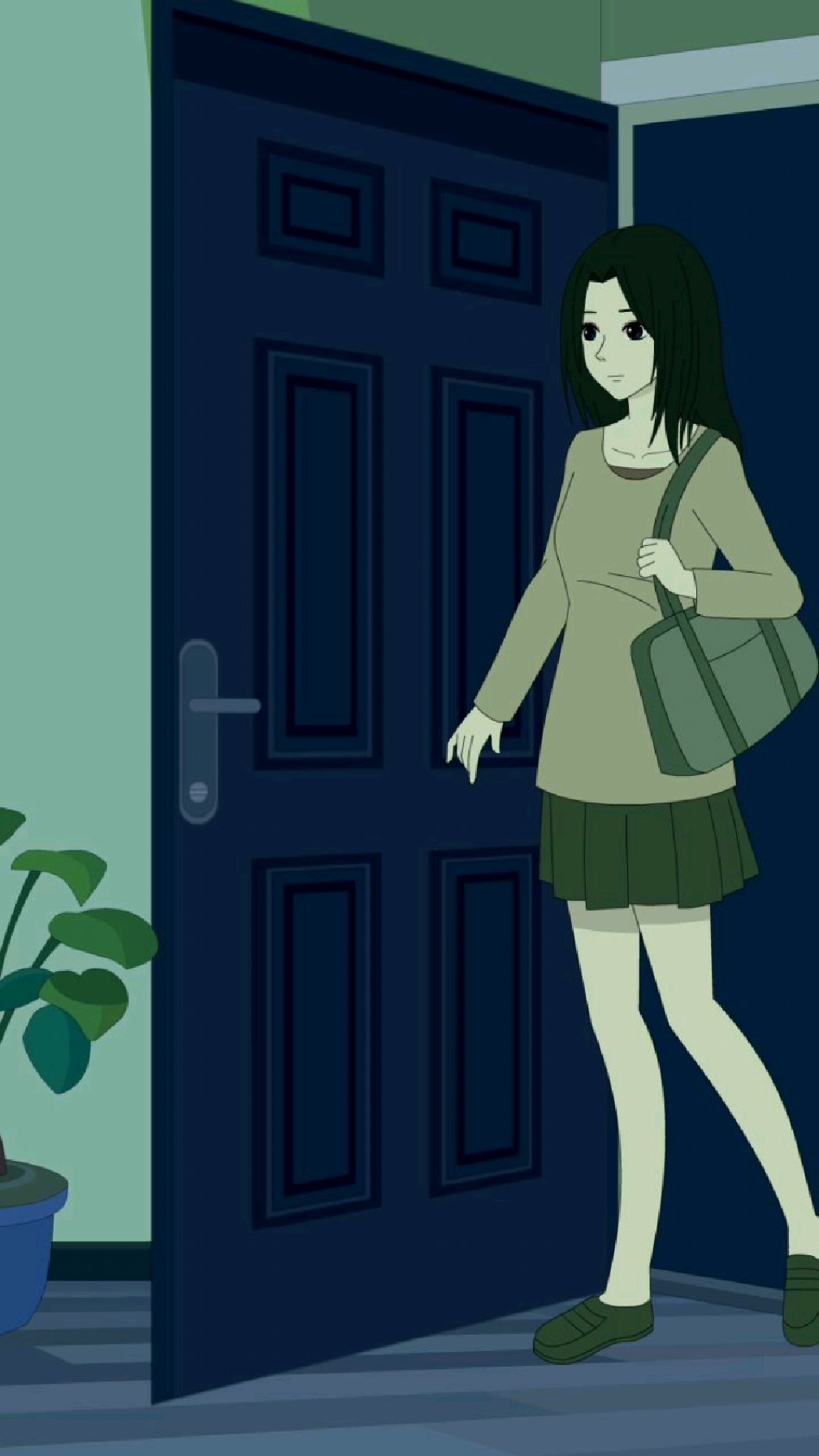 吃鸡爪 吓她老姐一跳#原创动画#动漫#国产动画