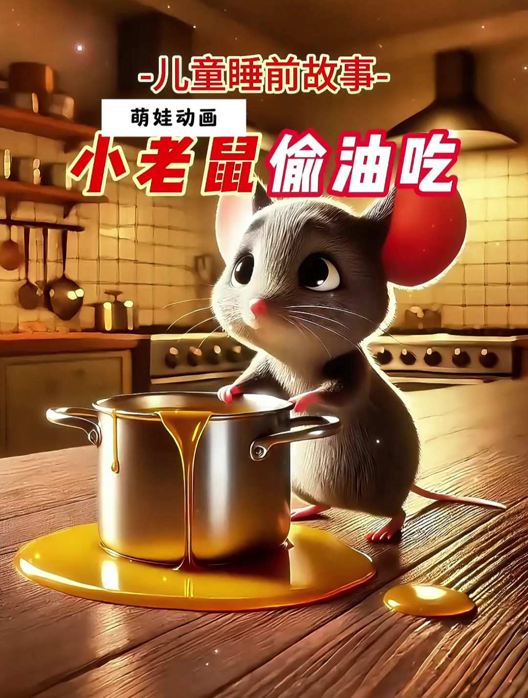 小老鼠的偷油冒险!