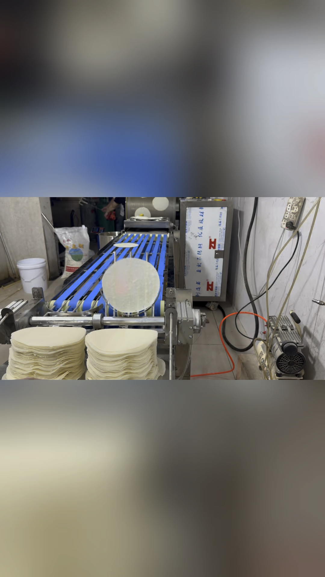 全自动春卷皮机器