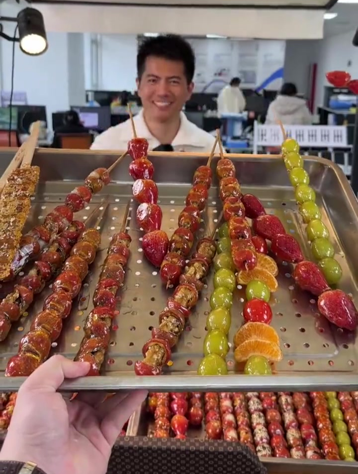 办公室下午茶,糖葫芦自由管饱!