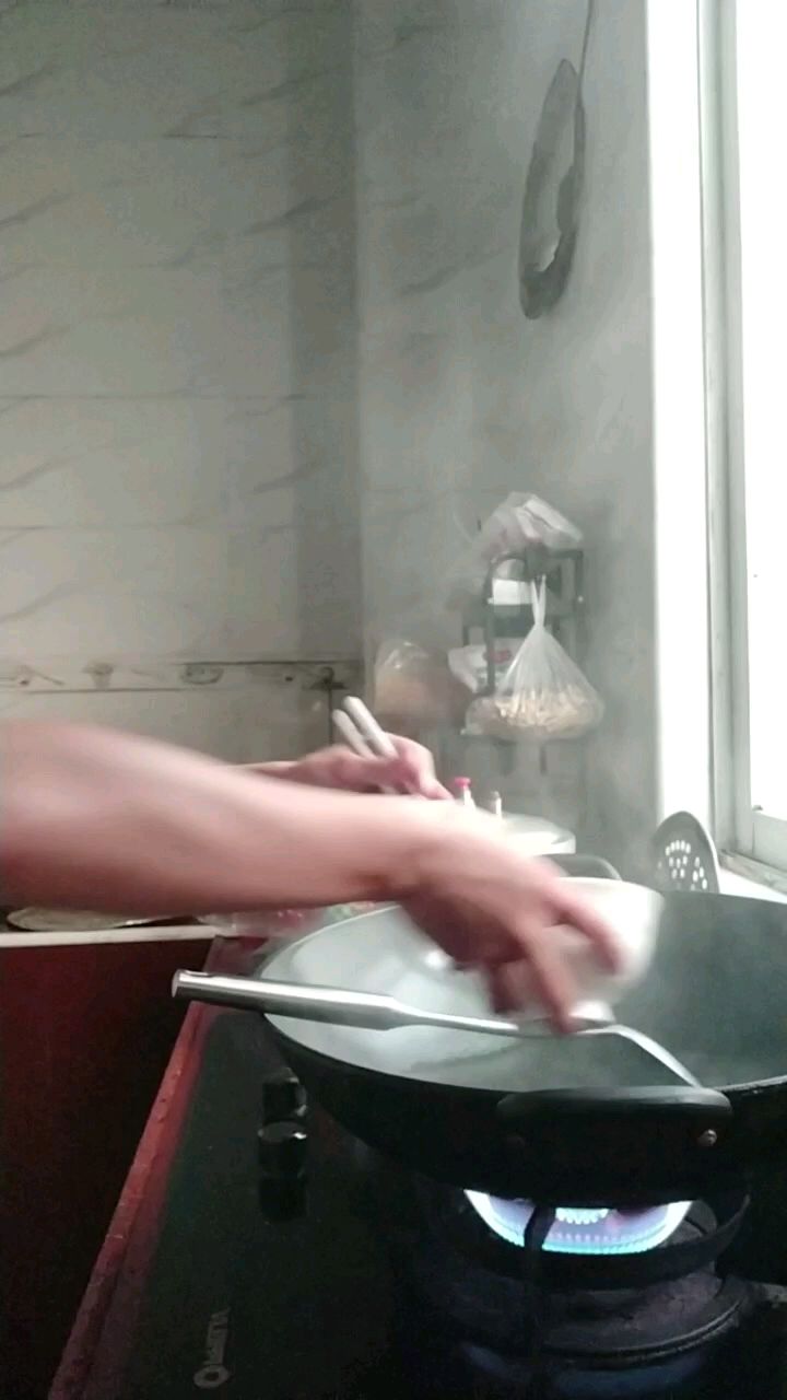 红薯叶鸡蛋面不一样的味道