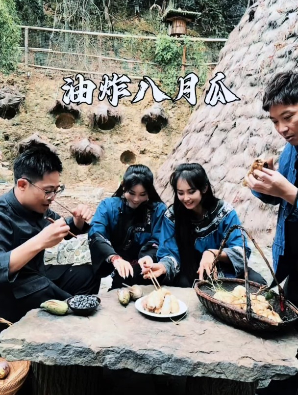 第一次做油炸八月瓜,没想到更好吃,今日菜品:油炸八月瓜