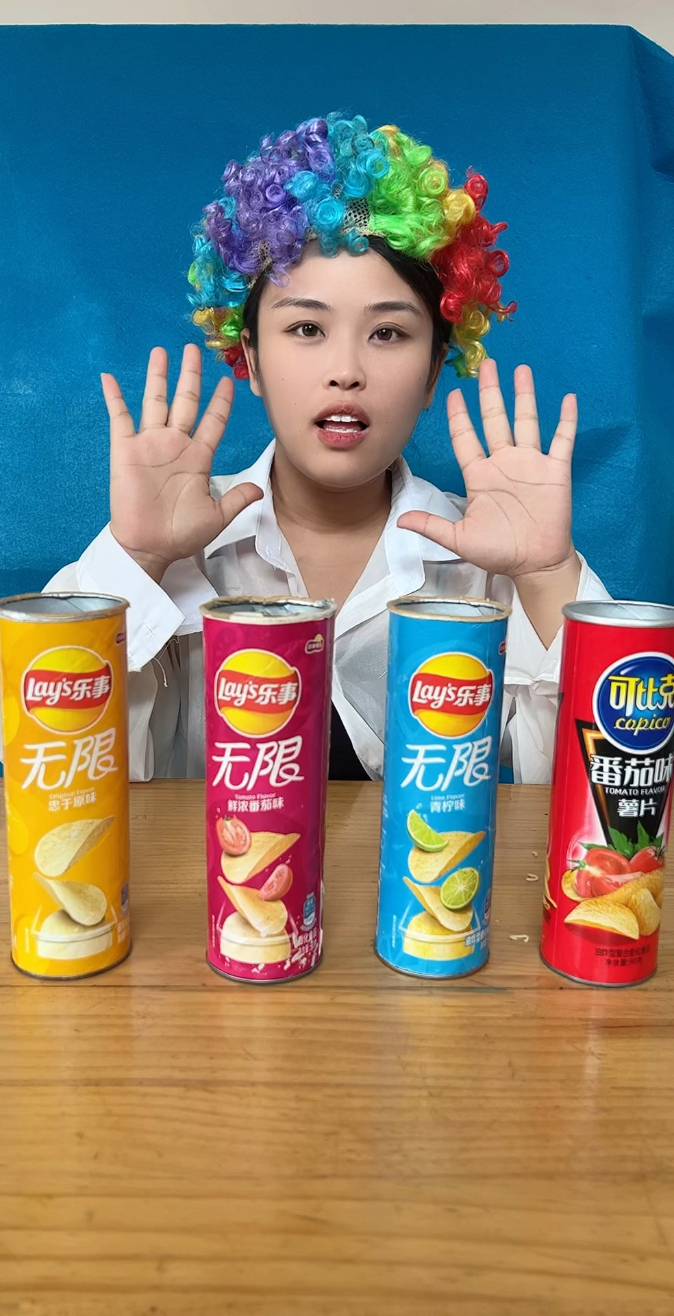 亲子玩乐,我来吃薯片啦