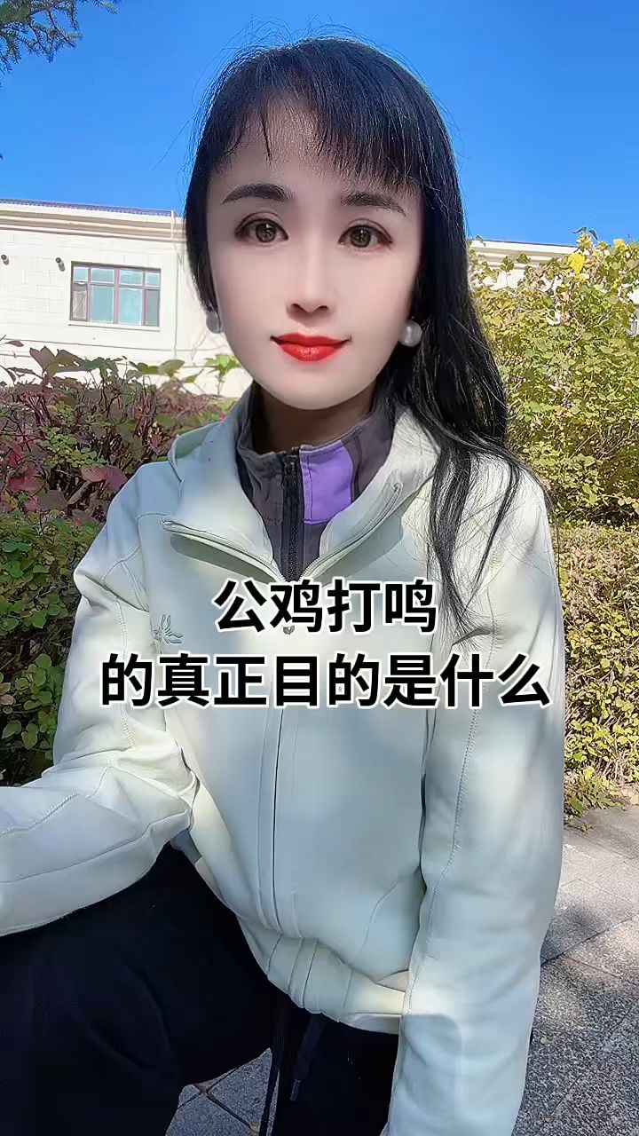 公鸡打鸣的真正目的是什么?