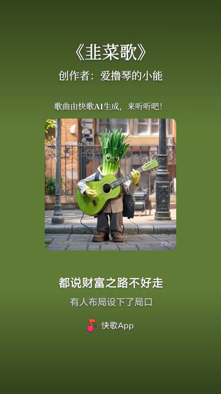 AI歌曲《韭菜歌》