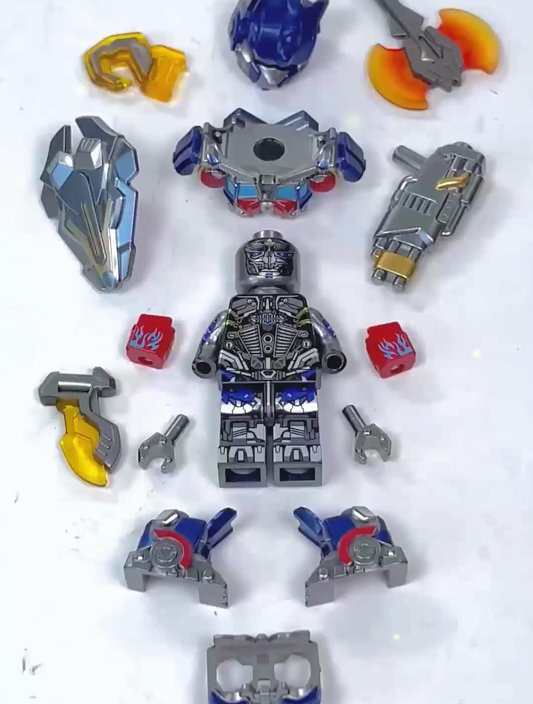 乐高变形金刚小人仔