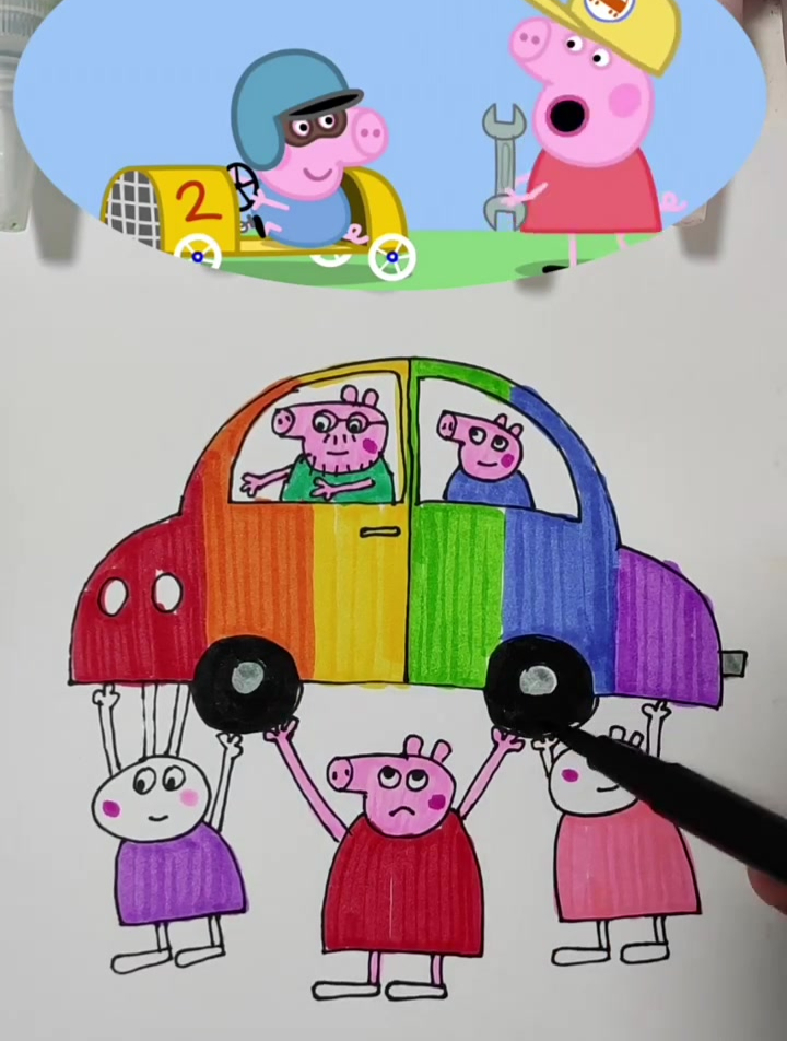 他是因为吃了菠菜吗 力气变得这么大?