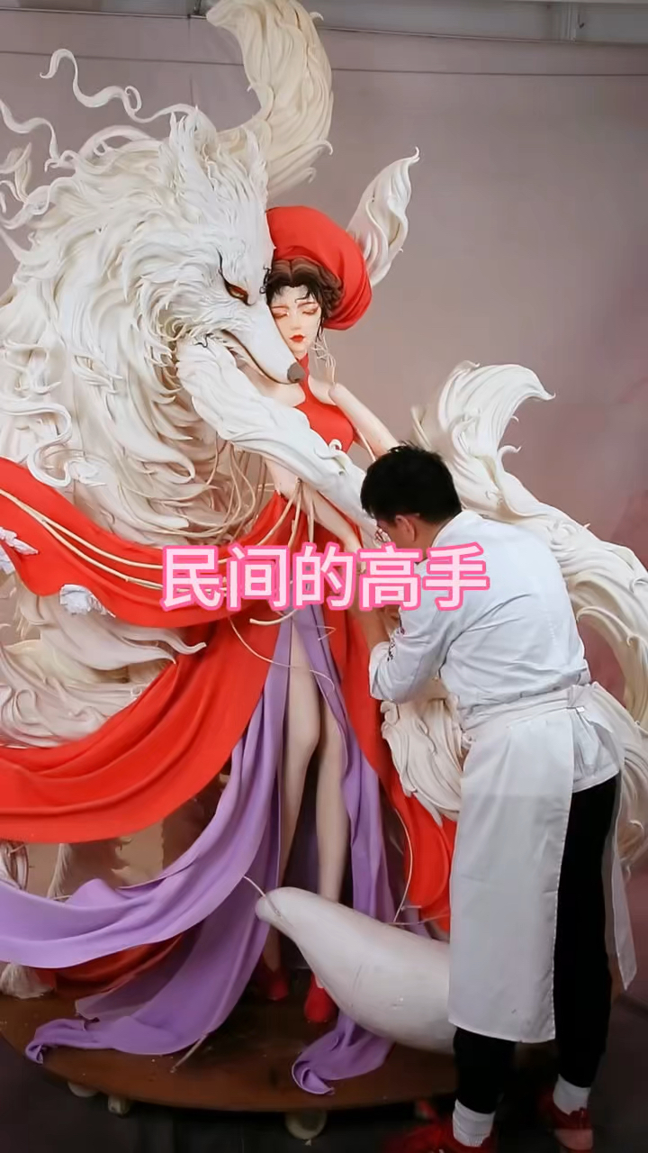 谁能想到这就精美的人物竟然是能吃的蛋糕