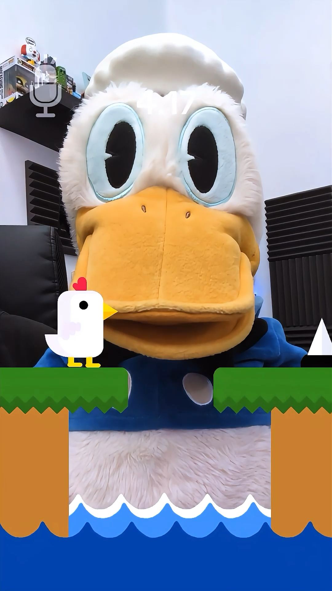 唐老鸭玩游戏输了好生气