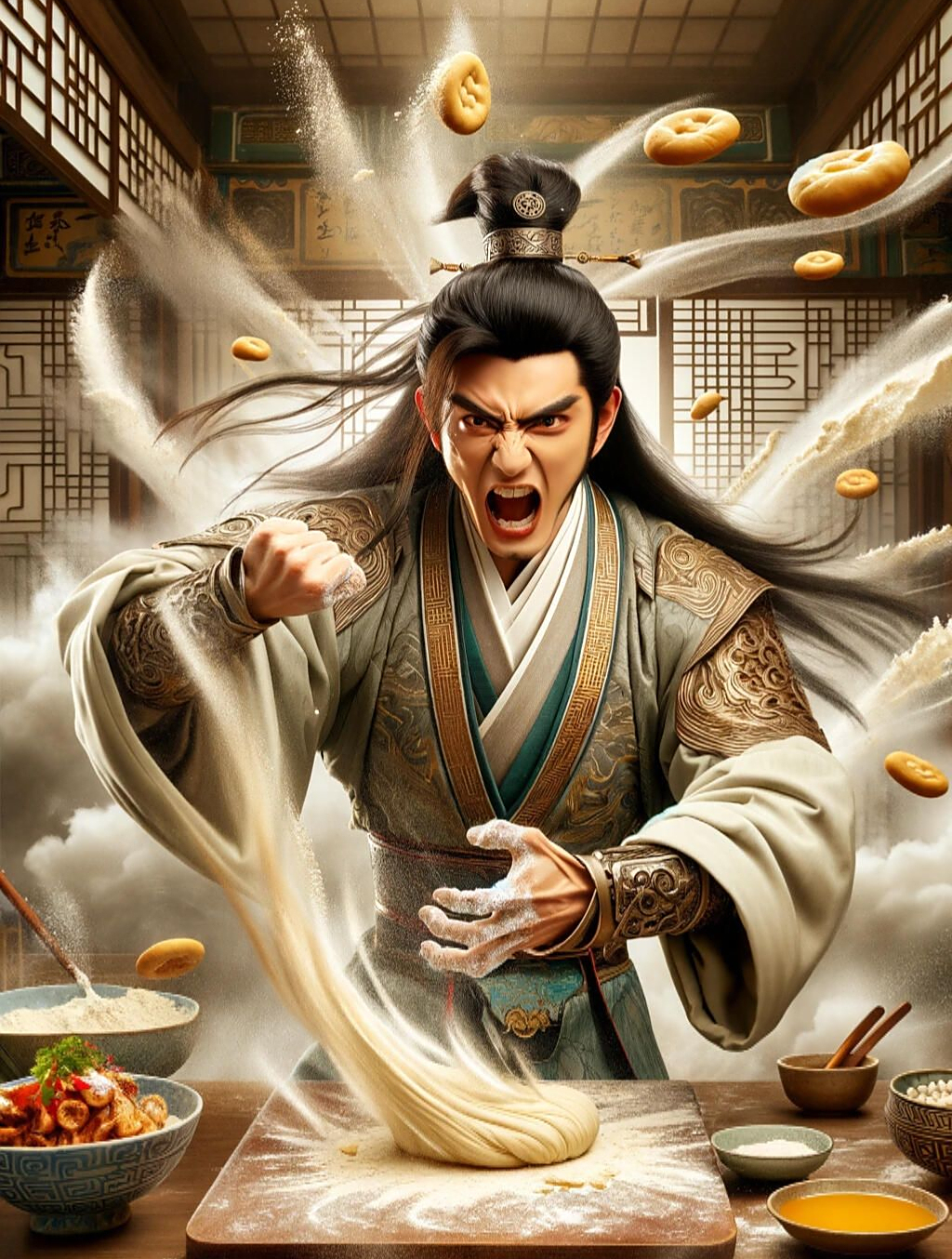 武大郎做武大郎烧饼,你们见过吗?