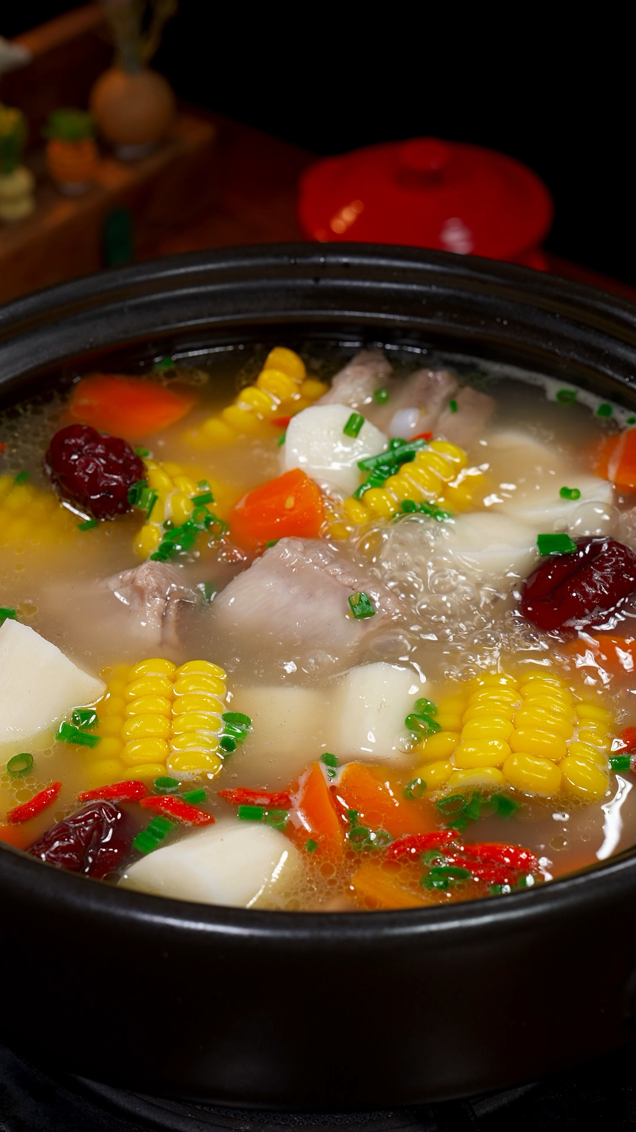 秋天天气容易干燥,我每周都会给孩子做几次这个山药排骨汤