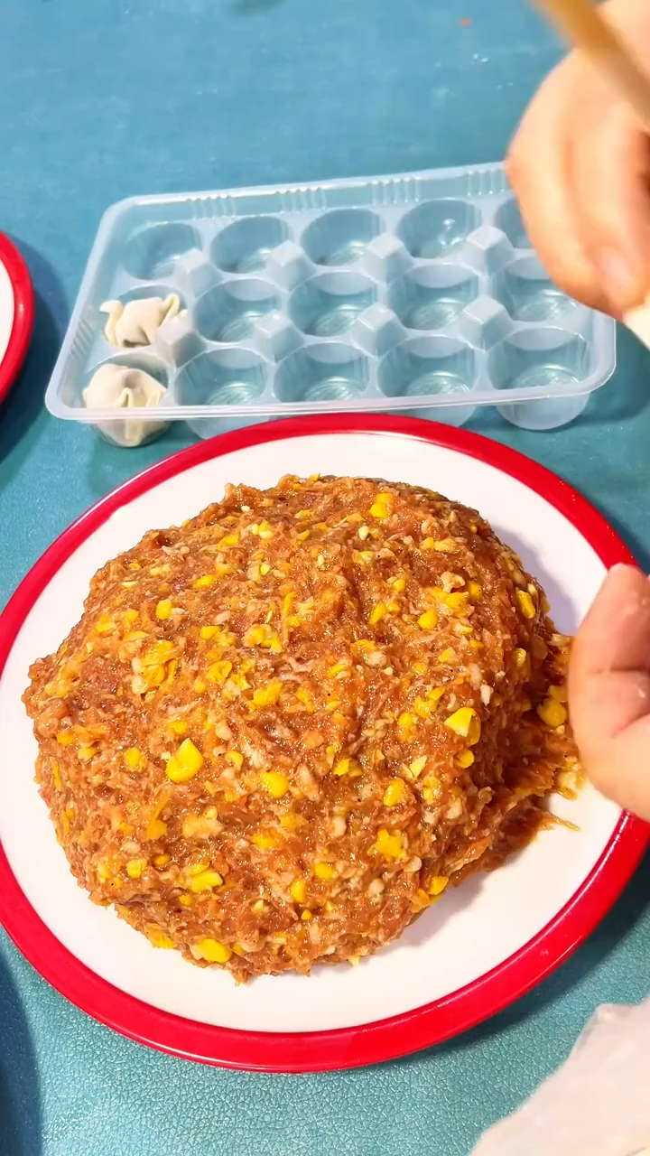 玉米鲜肉馄饨做法