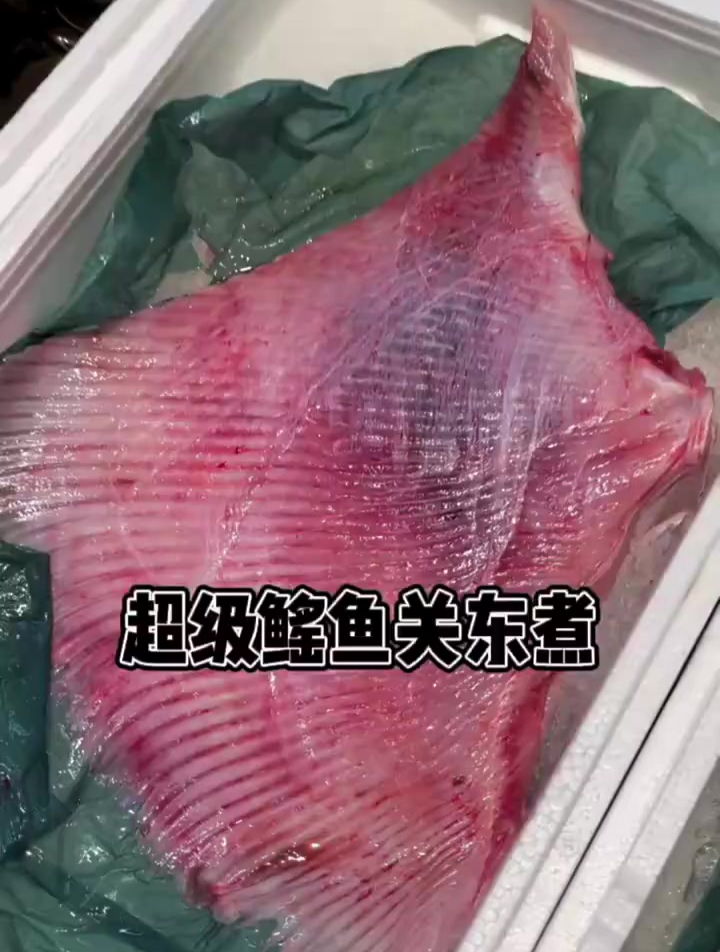 以后鳐鱼都可以拿来做关东煮了