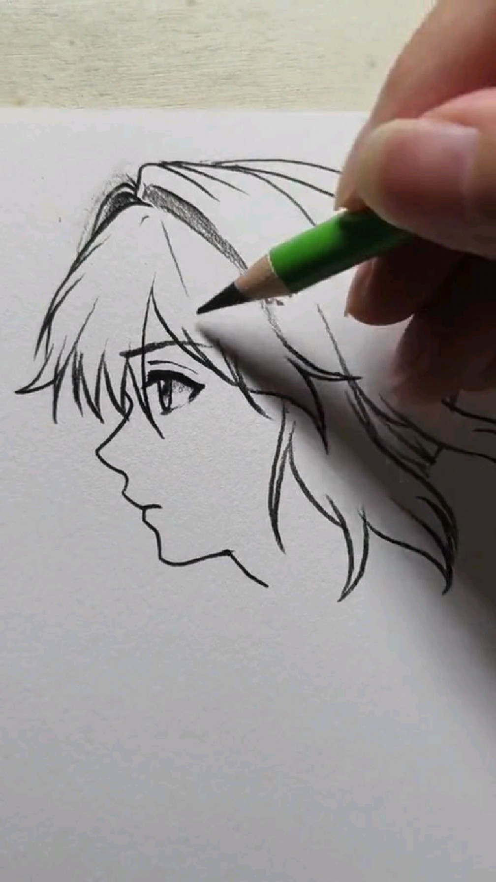 如何用铅笔画一幅漫画人物