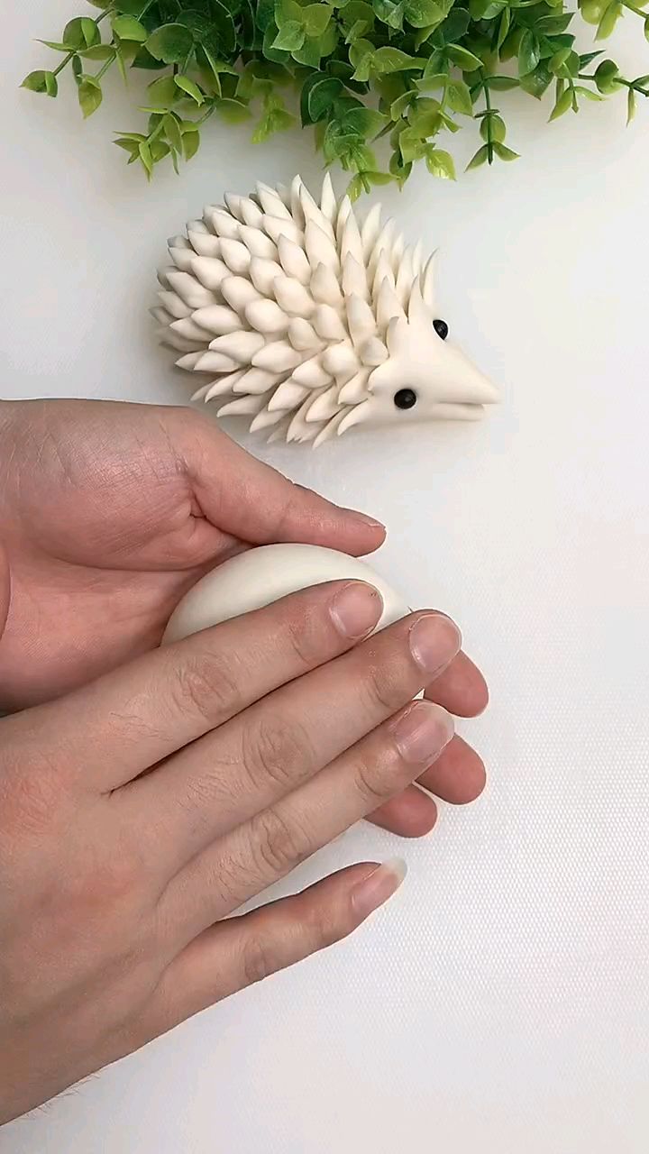花样面食制作小刺猬来咯