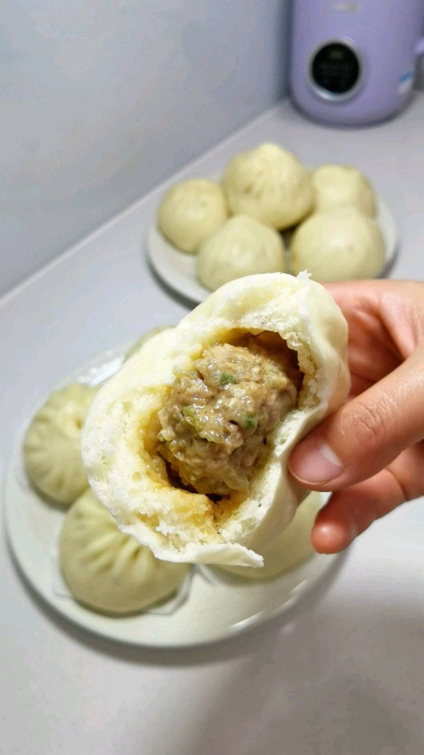 猪肉萝卜包子,咬一口满嘴香