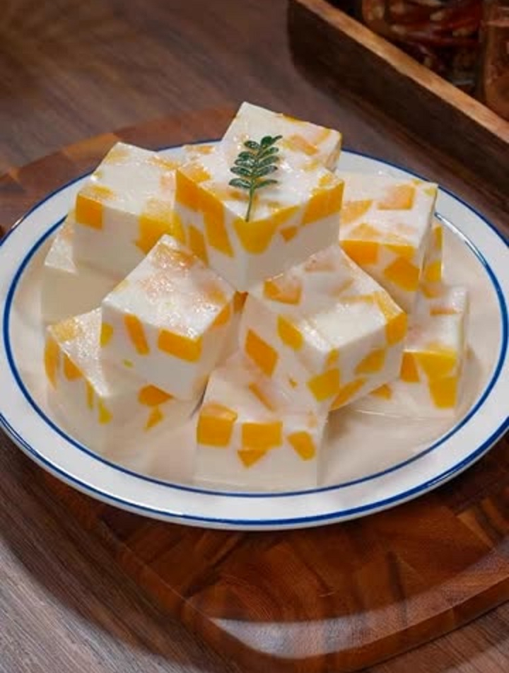 芒果布丁,今日美味