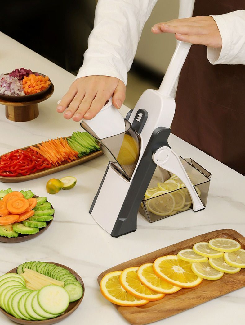 多功能切菜器,切片,切丝统统没问题,这款切菜器太好用了!