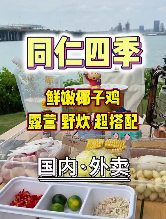 野餐露营现在也能吃到椰子鸡了!