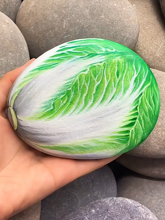 白菜这样画,粉丝看完直摇头,直言下次不准画了