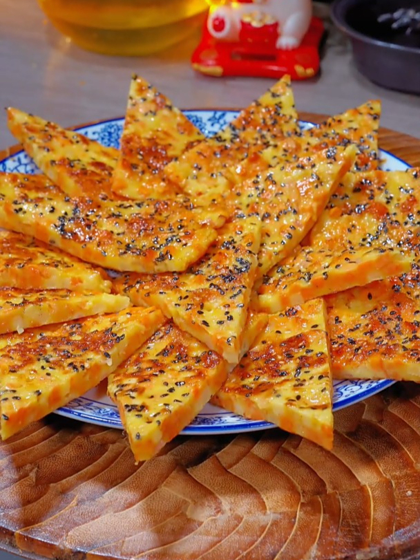 家里有红薯一定要试试这个红薯煎饼,好吃不难做