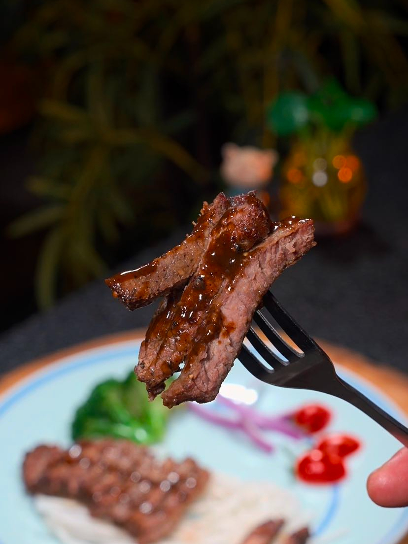 黑椒牛排的家常做法
