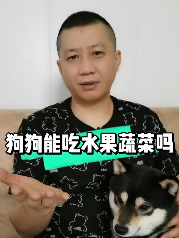 狗狗能吃水果和蔬菜吗?当然可以