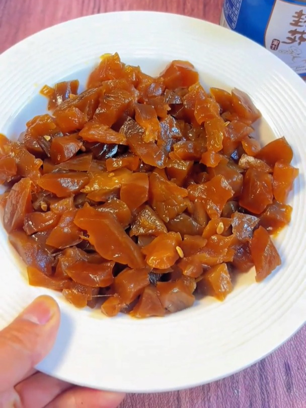 这个桂花蜜汁包瓜丁脆嫩爽口,下粥又下饭,还能当零食