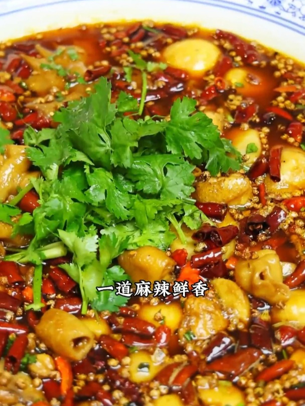 今天用我的江湖菜调料做一道肥肠芋儿鸡