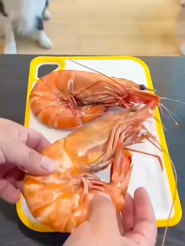 黑虎虾,那好吃的味道很诱人