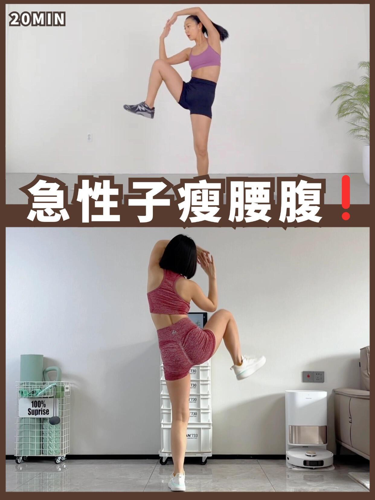 急性子瘦腰腹减掉肚子两侧赘肉都去练