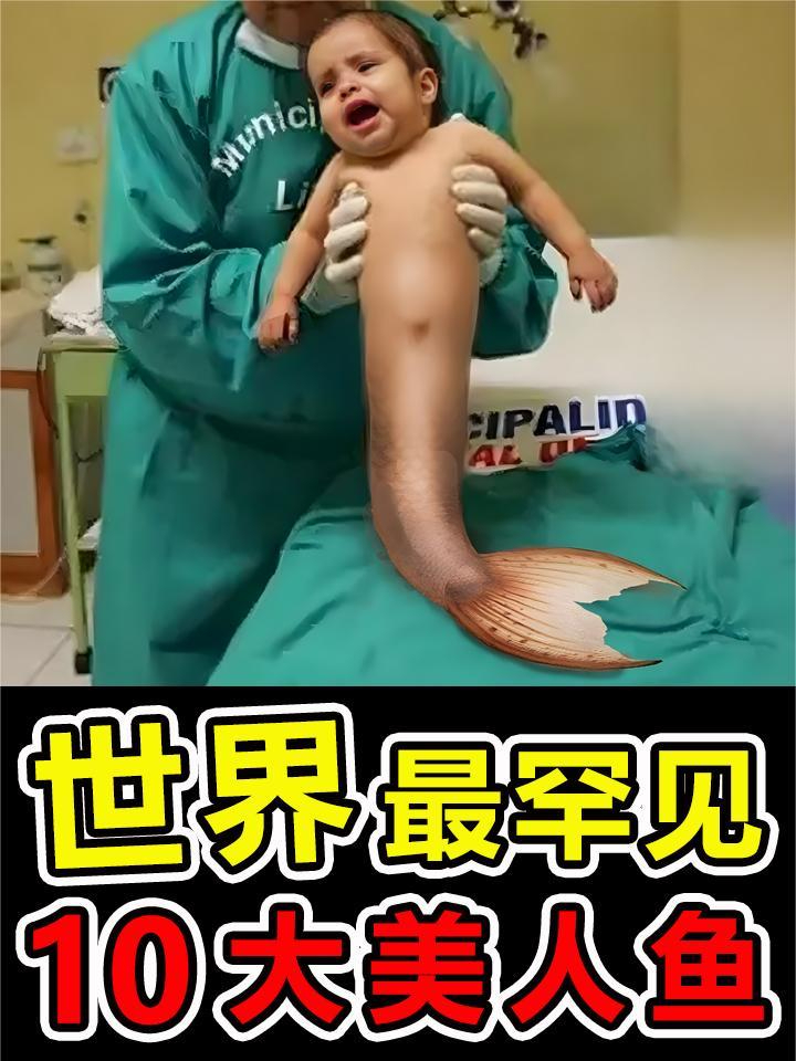 世界上“最罕见”的10大美人鱼 奇闻趣事 涨知识 科普