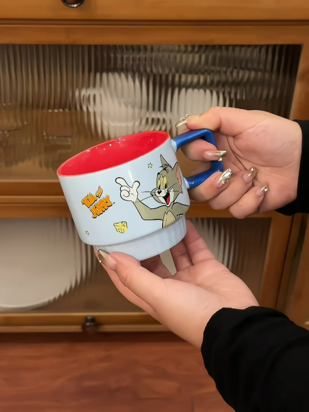 对不起钱钱~猫和老鼠叠叠杯真的是太可爱啦~!