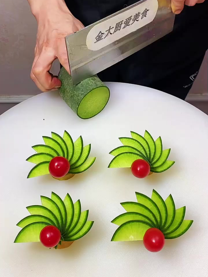 这样的摆盘造型做法简单又好看