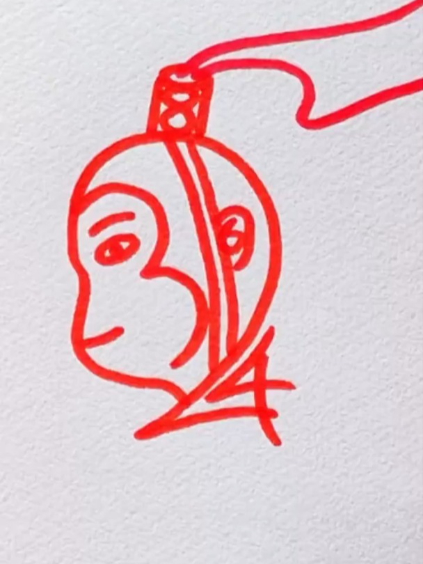 画孙悟空 一学就会的简笔画